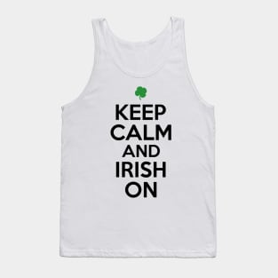 Keep Calm and Irish On Tank Top